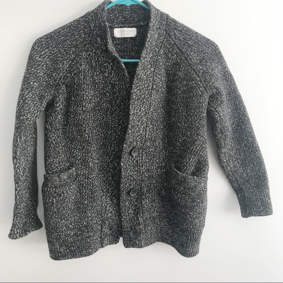 Everlane Sweaters - Everlane Gray Chunky Knit Cardigan